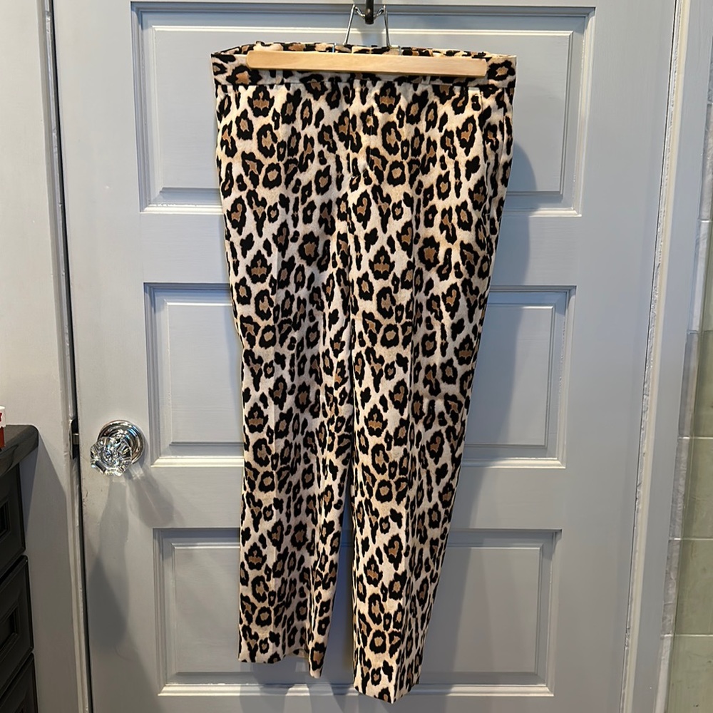 Banana Republic Leopard wear to work pants